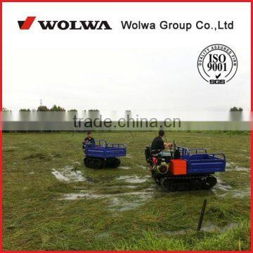 1ton load weight agriculture mini diesel tracked carrier