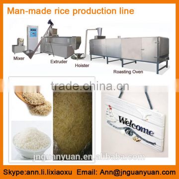 man-made rice making machine artifical rice full automatic production equipment