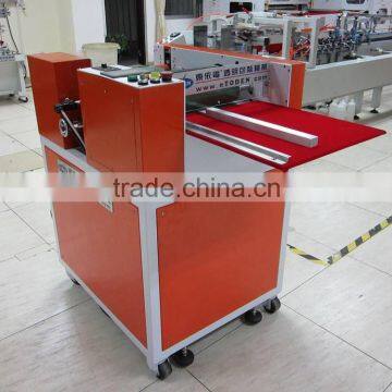 plastic box folding and gluing machine