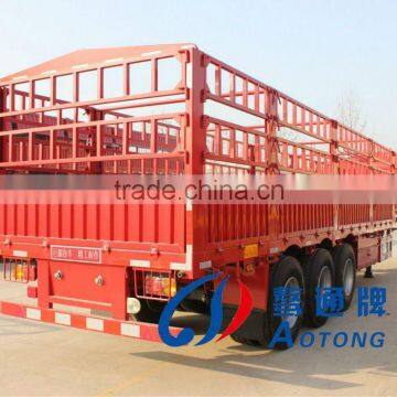 High quality 3 axles cargo truck trailer