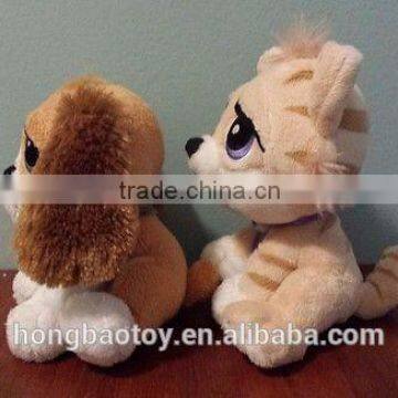 Rescue Pets Lot of 2 Plush Stuffed Toy Dog and Cat photo-3