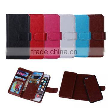 wallet phone case for iphone 6, 6 plus, samsung s4/s5..LG