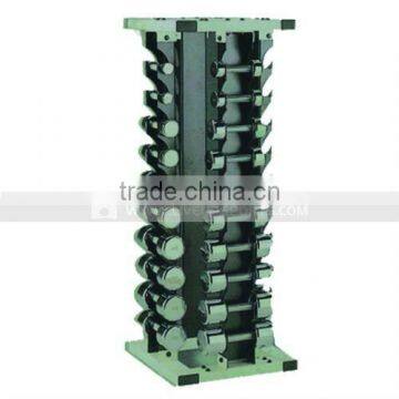 20 PAIRS DUMBBELL RACK/SET