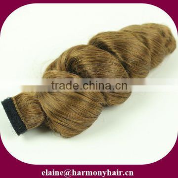 STOCK 20" 100% human hair pony tail wavy style