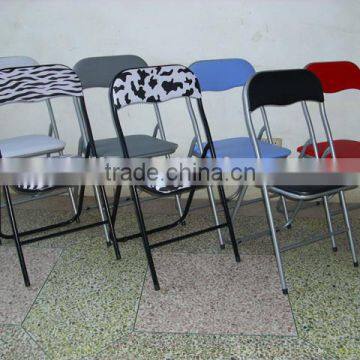 Wholesale Simple Design Dining Chair Outdoor and Garden Steel Tube Frame Chair