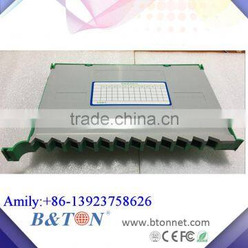 12Core s FTTH Customer Fiber Optic Patch Panel Fiber Integration Splice Tray