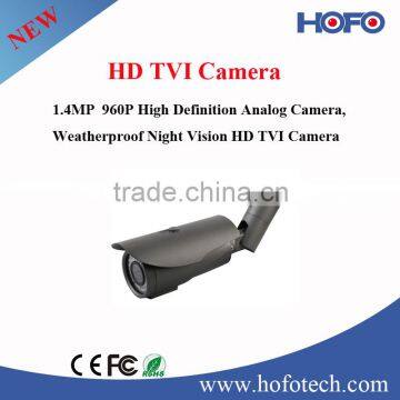 HOFO 1.4MP hd TVI camera, outdoor bullet camera, Infrared camera