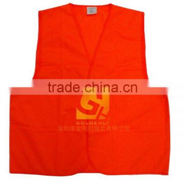 Red color safety vest/work vest/security vest