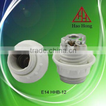 haohong hot itemf E14 lamp socket light holder