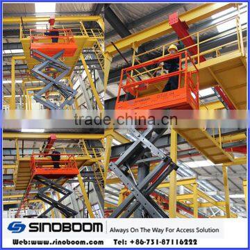 Sales Small Platform Hydraulic Scissor Lift,lot Stock Scissor Lift China,industrial Aerial Working Platform photo-2