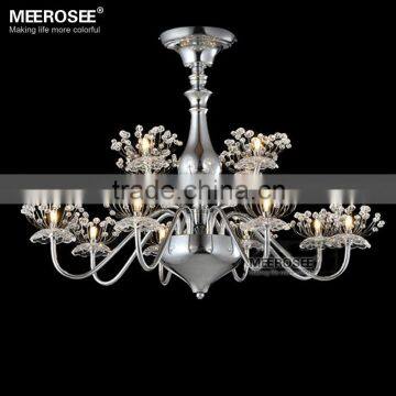 Chrome Color Iron Low Ceiling Chandelier Modern MD81485 L18