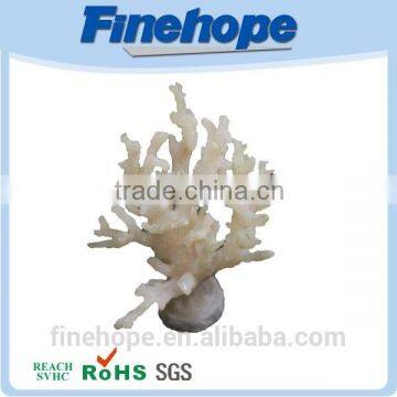 PU elastomer light brown coral decoration