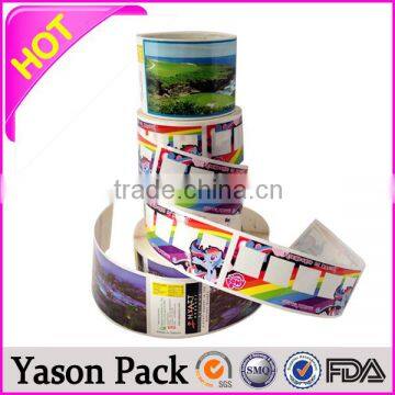 Yason tactile warning triangle label/sticker food sticker custom stickers