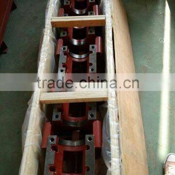Frame base for slurry pump high chrome material