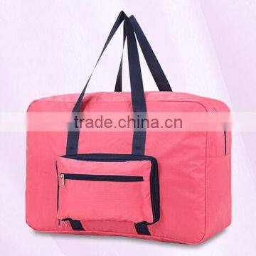 Women Girl Foldable Weekend Travel Duffel Bag Luggage Bag photo-2