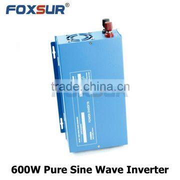 High Quality 24V DC to 110V AC For PV System Solar power inverter/car inverter /600W Pure Sine Wave Inverter