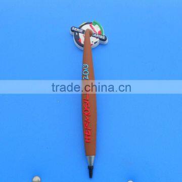 promotional pvc magnetic pen logo injection