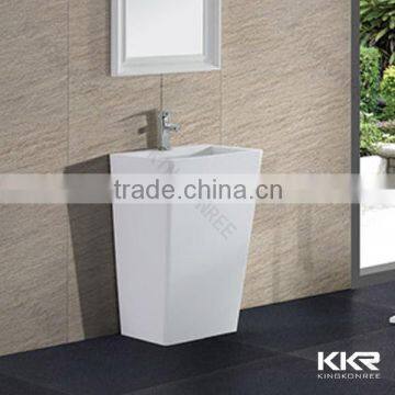 kkr solid surface freestanding washbasin