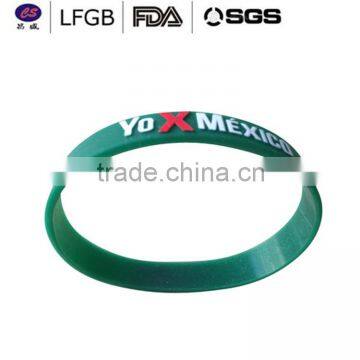 Cheap Rubber Good Quality Adjustable Silicone Wristband photo-5