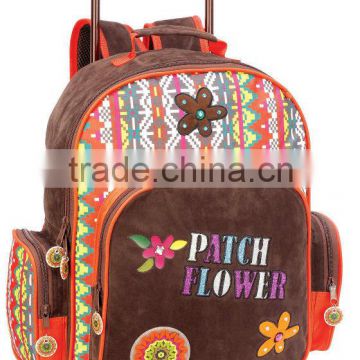 Trolley backpack for girl