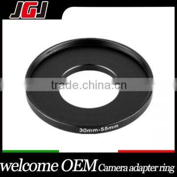 30 To 55mm Camera Step-up Ring Filter Ring For Nikon D7000 D7200 D5200 For Canon 5D 10D