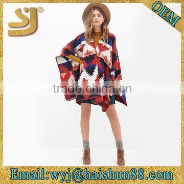 Southwestern inspired poncho