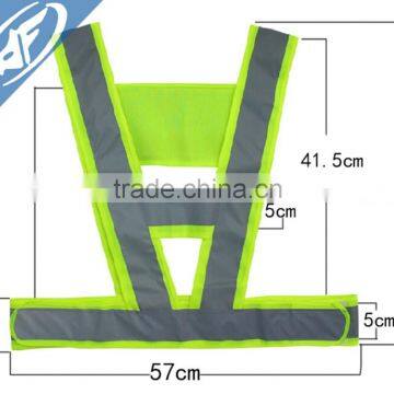 Super reflective vest v-shape reflective clothing reflective overalls