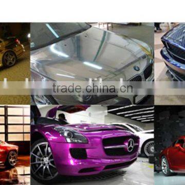 High glossy chrome vinyl wrap 3m for car 1.52*30m