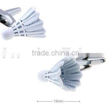 Shuttlecock Badminton Cufflinks