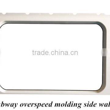 railway /train/subway interior decoration one-step molding side wall with DIN standard