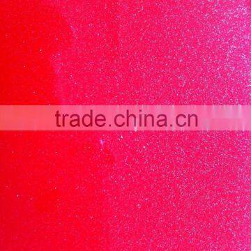 high gloss spot sparkle red pvc film