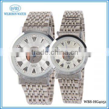 nickel free stainless steel back geneva watch