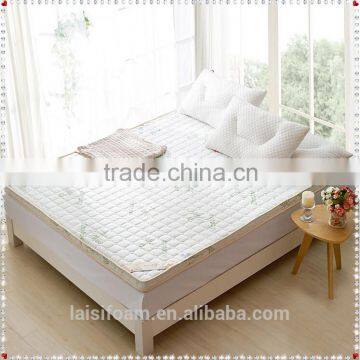 100% polyester memory foam mattress for folding sponge mattress LS-M-012-C vacuum bag for foam mattress