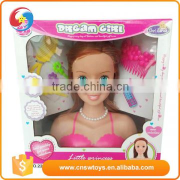 half body doll hair style Christmas gift girl toy WW3608868