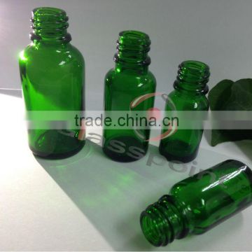 5ml green bottle with tamper evident cap, plastic dropper, dropper bottle