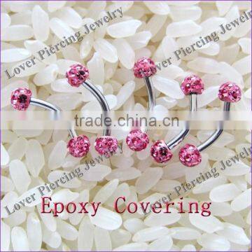 Fashion Crystal Eyebrow Rings [FC-834]