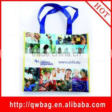 2014 hottest tourism colorful non woven shopping bag