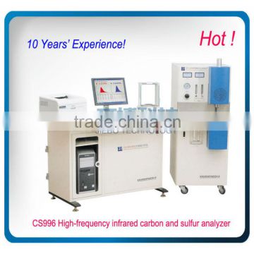 High quality CS996 High-frequency Carbon Sulfur Element Analyzer Unit/high- frequency infrared carbon sulfur analyzer