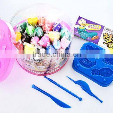 Kids Toy DIY Magic Super Light Clay ,soft Polymer Modeling photo-2