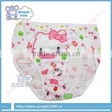 Famous Cartoon Cat Printing Pattern Child Girls' Underwear photo-3