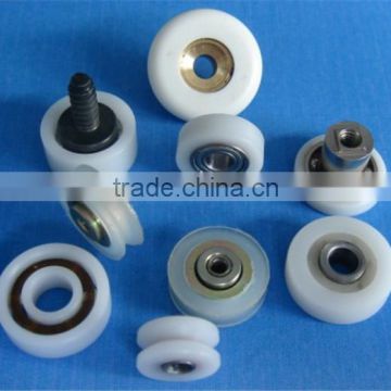 High quality POM/Nylon window roller bearing plastic