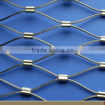 animal enclosure, zoo mesh, rope mesh,stainless steel wire cable mesh