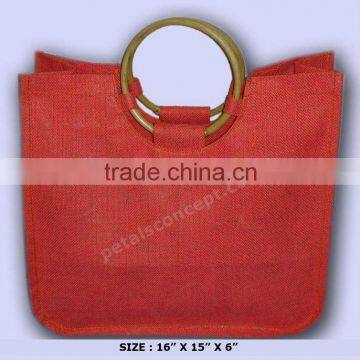 Orange Jute Bag