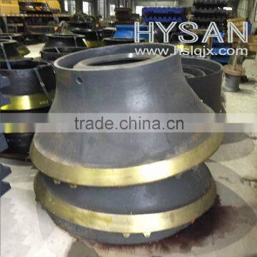 High Manganese Bowl Liner Cone Crusher Parts Wear Parts