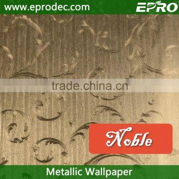 Entertainment 2016 Heat Insulation metallic foil wallpaper