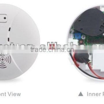 White Kitchen Ware Smoke Alarm With Test Button for Fire EN14604 photo-2