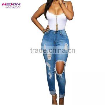 Trend Fashion Slim Ripped Jeans Wholesale OEM Supplier                        
                                                Quality Choice