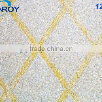 PVC film of ceiling / Gypsum Ceiling Tiles / PVC FACE BONORY 125#