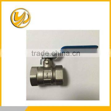2" Brass Ball Valve ,brass Body ,iron Ball ,stem and Flat Lever Handle