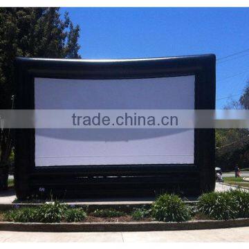 inflatable outdoor screen